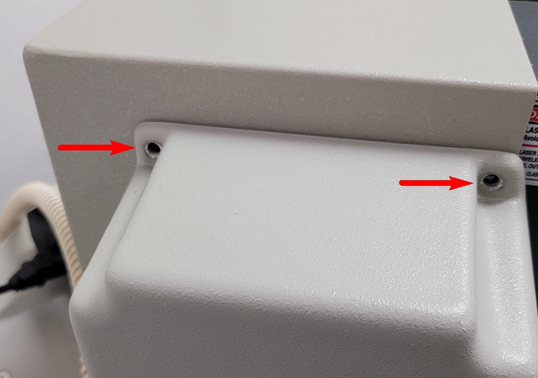 Remove screws from the Express Engraver.